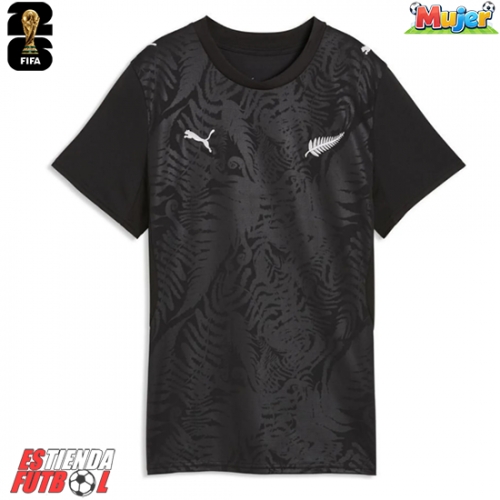 Nueva Zelanda Primera Equipación Mujer Mundial 2026 Manga Corta